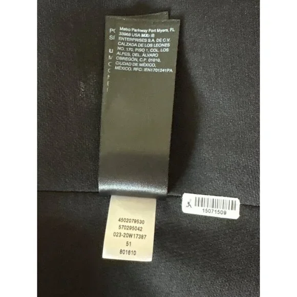 White House Black Market Signature Black Double-Button Closure Blazer, Size 10 - Picture 10 of 11